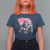 Funny Bigfoot Breast Cancer Awareness T Shirt For Women Sasquatch Pink Ribbon - Wonder Print Shop