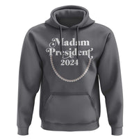 Harris Supporter Hoodie Madam President 2024 First Female President Election