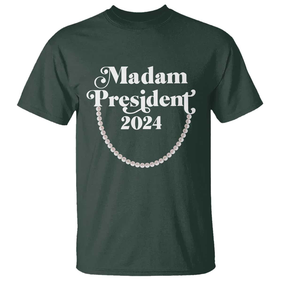 Harris Supporter T Shirt Madam President 2024 First Female President Election - Wonder Print Shop