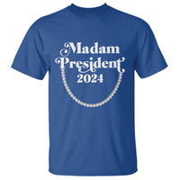 Harris Supporter T Shirt Madam President 2024 First Female President Election - Wonder Print Shop