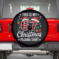 This Is My 67 Christmas Pajama Spare Tire Cover Six Seven Meme Xmas - Wonder Print Shop