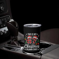 This Is My 67 Christmas Pajama Tumbler Cup Six Seven Meme Xmas - Wonder Print Shop