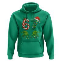 Funny Six Seven Christmas 67 Meme Gen Alpha Slang Elf Hands Hoodie - Wonder Print Shop