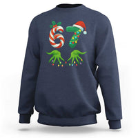 Funny Six Seven Christmas 67 Meme Gen Alpha Slang Elf Hands Sweatshirt - Wonder Print Shop