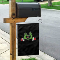 Funny Six Seven Christmas 67 Meme Gen Alpha Elf Heart Hands Garden Flag - Wonder Print Shop