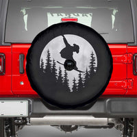 Funny Snowboard Cowboy Moon Snowboarding Winter Sports Spare Tire Cover - Wonder Print Shop
