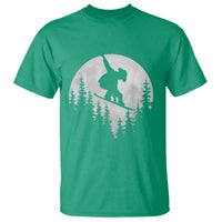 Funny Snowboard Cowboy Moon Snowboarding Winter Sports T Shirt - Wonder Print Shop