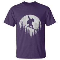 Funny Snowboard Cowboy Moon Snowboarding Winter Sports T Shirt - Wonder Print Shop