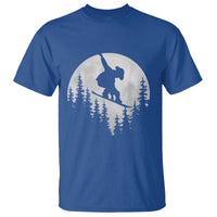 Funny Snowboard Cowboy Moon Snowboarding Winter Sports T Shirt - Wonder Print Shop