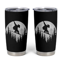 Funny Snowboard Cowboy Moon Snowboarding Winter Sports Tumbler Cup - Wonder Print Shop