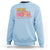 Howdy 2025 Sweatshirt Happy New Year Y'all Sparkling Cowgirl
