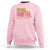 Howdy 2025 Sweatshirt Happy New Year Y'all Sparkling Cowgirl