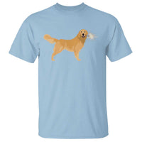 Funny Golden Retriever Dog New Year 2025 Fireworks T Shirt - Wonder Print Shop