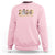Hello 2025 Happy New Year Sweatshirt Fireworks Snowman - Wonder Print Shop