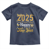 Happy New Year 2025 Toddler T Shirt New Year's Eve Party Family Matching