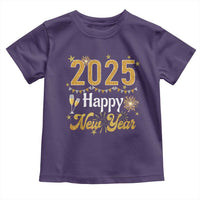 Happy New Year 2025 Toddler T Shirt New Year's Eve Party Family Matching