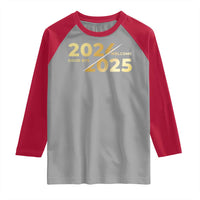 Happy New Year 2025 Goodbye 2024 Welcome 2025 Raglan Shirt