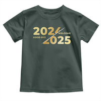 Happy New Year 2025 Goodbye 2024 Welcome 2025 Toddler T Shirt