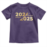 Happy New Year 2025 Goodbye 2024 Welcome 2025 Toddler T Shirt