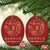 Chinese Lunar New Year 2025 Year Of The Snake Christmas Ornament - Wonder Print Shop