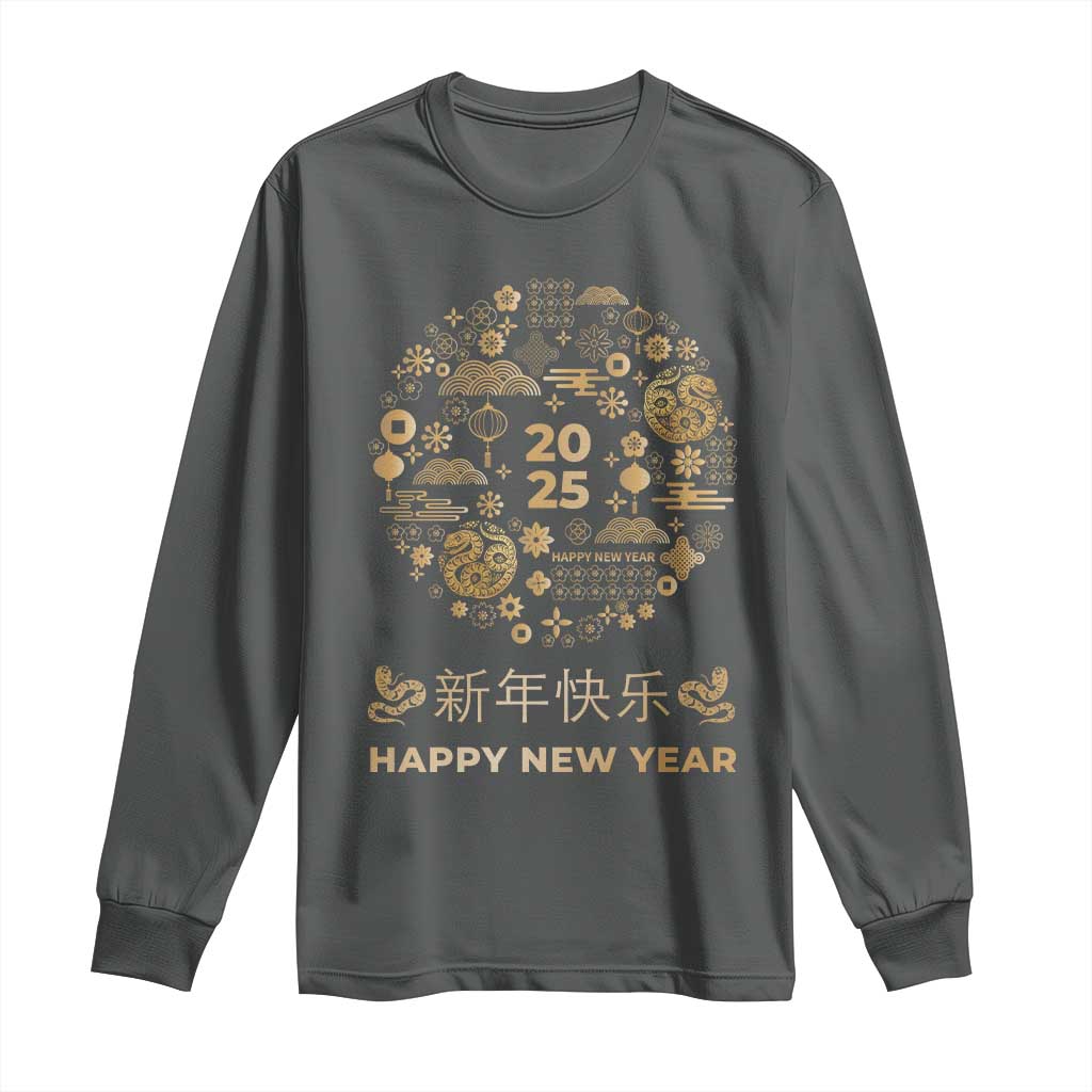 Chinese Lunar New Year 2025 Year Of The Snake Long Sleeve Shirt