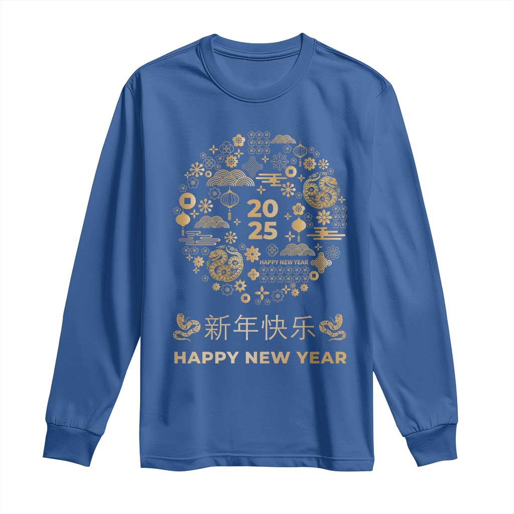 Chinese Lunar New Year 2025 Year Of The Snake Long Sleeve Shirt
