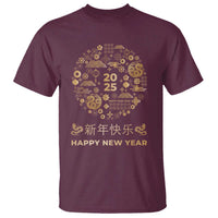 Chinese Lunar New Year 2025 Year Of The Snake T Shirt - Wonder Print Shop