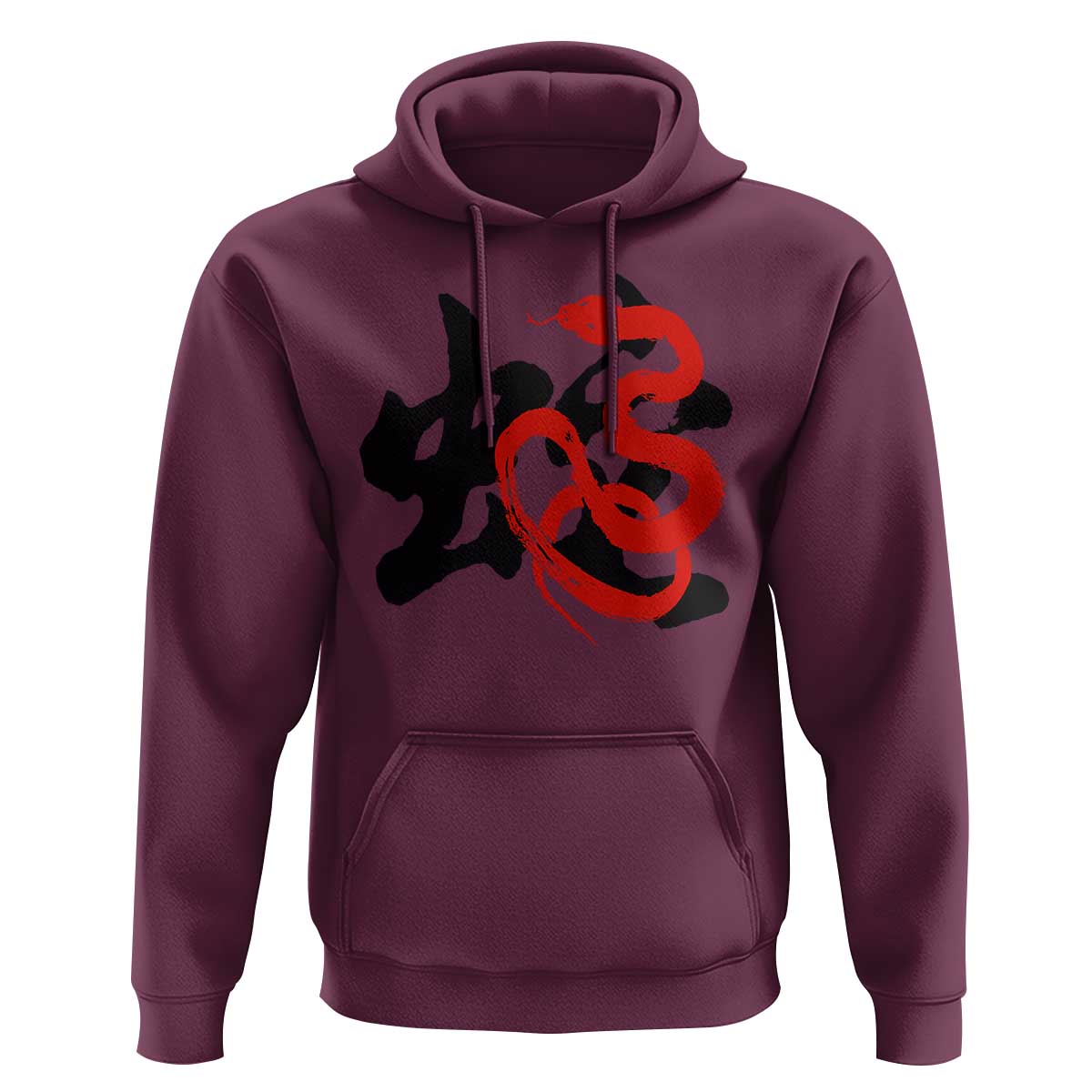 Happy Chinese New Year 2025 Hoodie Calligraphy Year Of The Snake