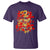 Happy Chinese New Year 2025 T Shirt Calligraphy Year Of The Snake Golden Flowers - Wonder Print Shop