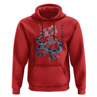 Happy Japanese New Year 2025 Hoodie Year Of The Snake Sakura Cherry Blossom