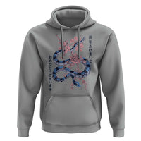 Happy Japanese New Year 2025 Hoodie Year Of The Snake Sakura Cherry Blossom