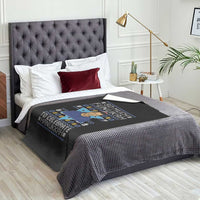 Funny So Much Funukah To Celebrate Hanukkah Sandler Throw Blanket - Wonder Print Shop