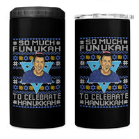 Funny So Much Funukah To Celebrate Hanukkah Sandler 4 in 1 Can Cooler Tumbler - Wonder Print Shop