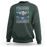 Funny So Much Funukah To Celebrate Hanukkah Sandler Sweatshirt - Wonder Print Shop