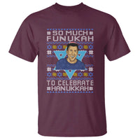 Funny So Much Funukah To Celebrate Hanukkah Sandler T Shirt - Wonder Print Shop