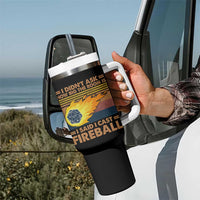 I Didnt Ask How Big The Room Is I Said I Cast Fireball Tumbler With Handle RPG Tabletop Gamer - Wonder Print Shop