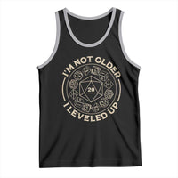 Funny RPG Gamer I'm Not Older I Leveled Up Tank Top Vintage D20 Tabletop Dice - Wonder Print Shop