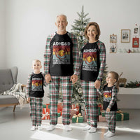 ADHD&D Roll For Concentration Plaid Pajama Set Funny RPG Gamer D20 Tabletop Dice - Wonder Print Shop