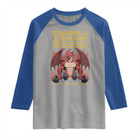 Funny RPG Workout Gym Nerd Raglan Shirt Dumbbells And Dragons The Original Swoleplaying Game - Wonder Print Shop