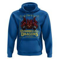 Funny RPG Weightlifting Workout Gym Hoodie Dumbbells And Dragons The Original Swoleplaying Game - Wonder Print Shop