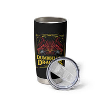 Funny RPG Weightlifting Workout Gym Tumbler Cup Dumbbells And Dragons The Original Swoleplaying Game - Wonder Print Shop