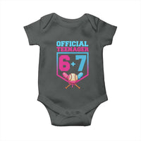 Funny 67 Baseball 13th Birthday Baby Onesie Ice Cream Drip 13th Bday Official Teenager