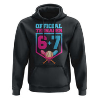Funny 67 Baseball 13th Birthday Hoodie Ice Cream Drip 13th Bday Official Teenager