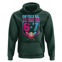 Funny 67 Baseball 13th Birthday Hoodie Ice Cream Drip 13th Bday Official Teenager
