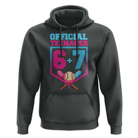 Funny 67 Baseball 13th Birthday Hoodie Ice Cream Drip 13th Bday Official Teenager