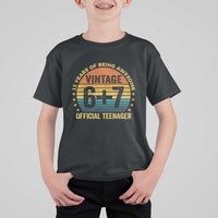Funny 67 13th Birthday T Shirt For Kid Official Teenager 13 Years Of Being Awesome - Wonder Print Shop