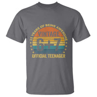 Funny 67 13th Birthday T Shirt Official Teenager 13 Years Of Being Awesome - Wonder Print Shop