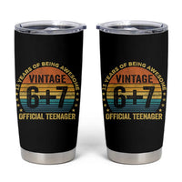 Funny 67 13th Birthday Tumbler Cup Official Teenager 13 Years Of Being Awesome - Wonder Print Shop