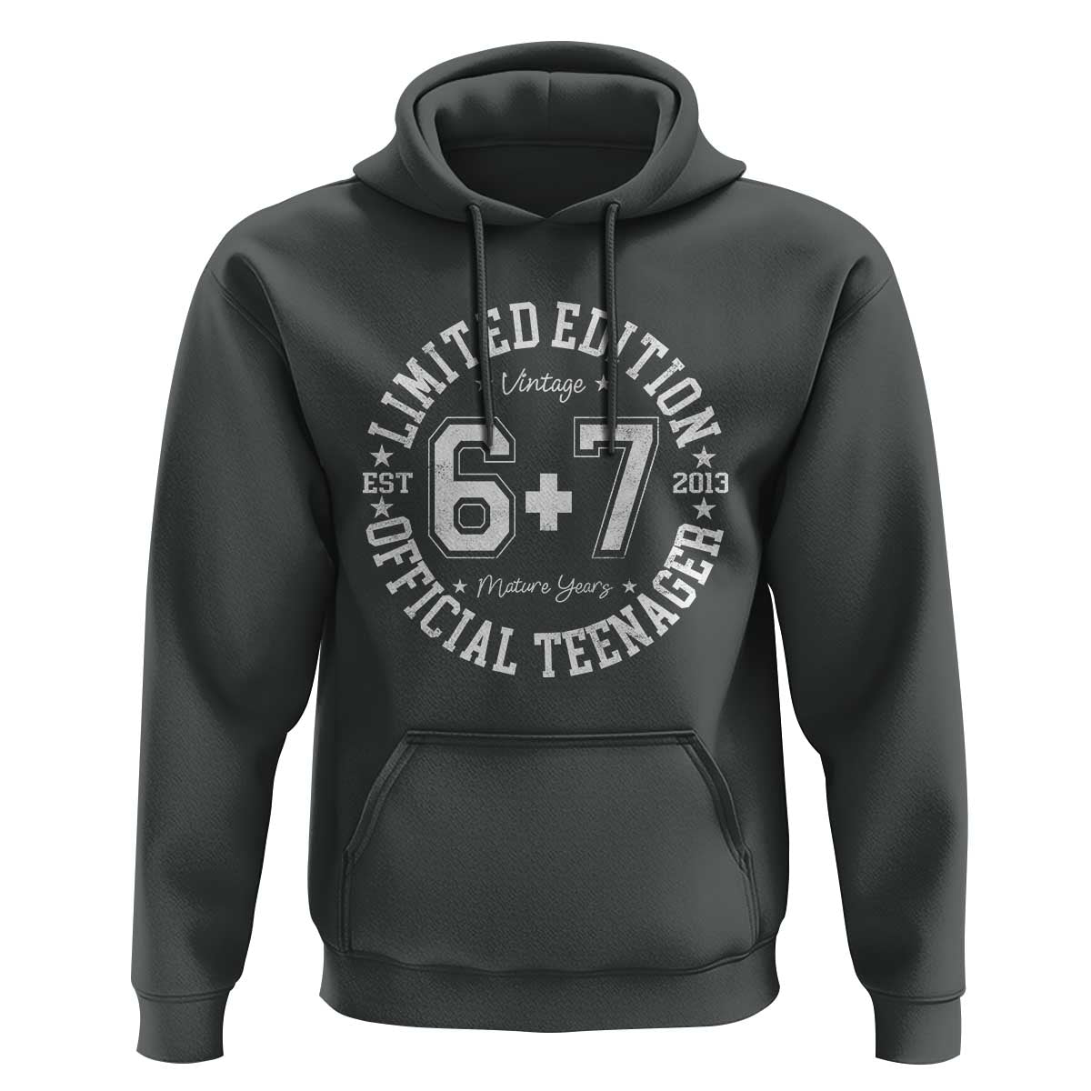 Funny 67 13th Birthday Hoodie Est 2013 Limited Edition Official Teenager
