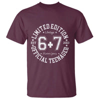 Funny 67 13th Birthday T Shirt Est 2013 Limited Edition Official Teenager